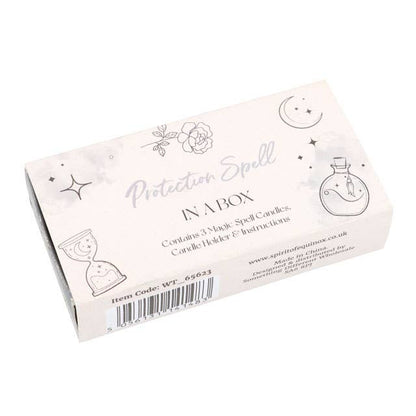 A magical protection spell in a box